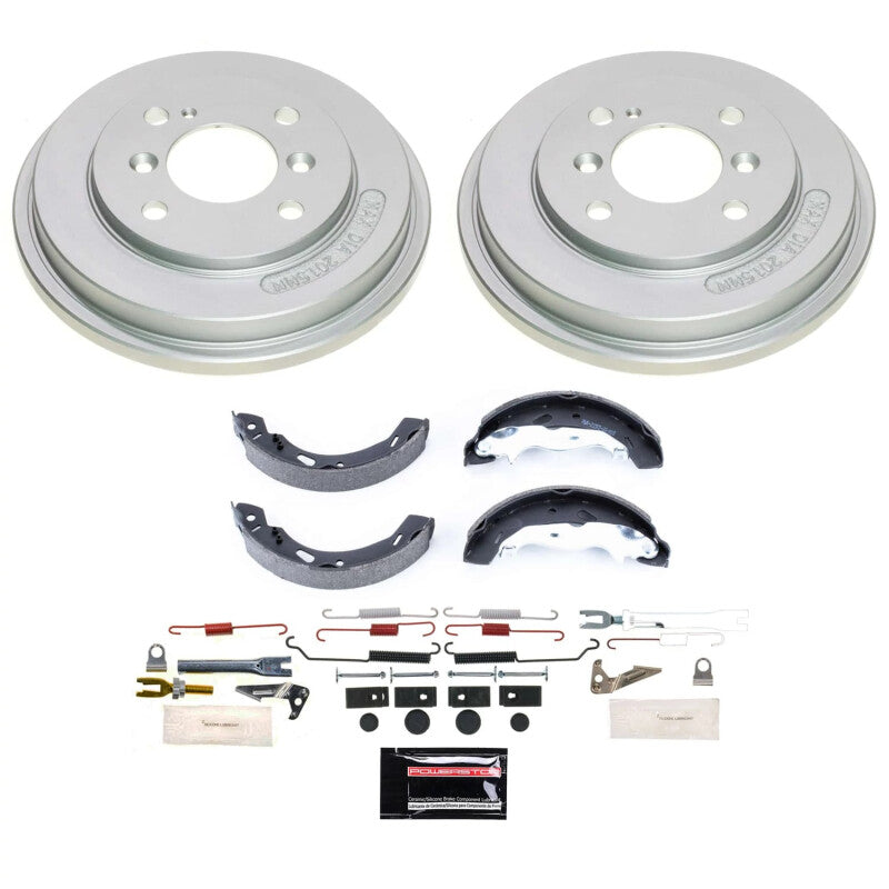 PowerStop Power Stop 11-19 Ford Fiesta Rear Autospecialty Drum Kit KOE15471DK KOE15471DK Photo - Primary