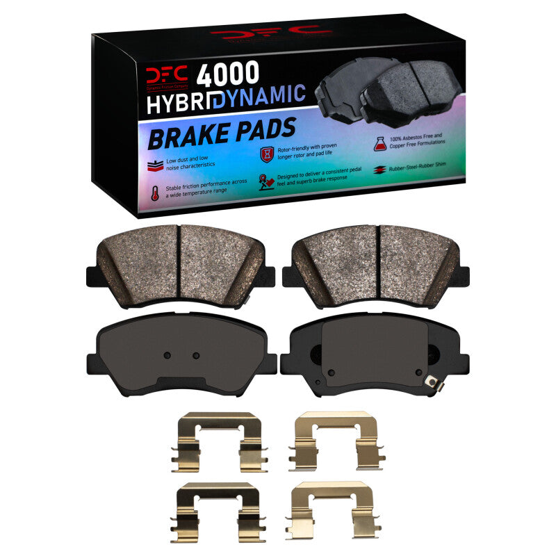 DFC DFC 4000 HybriDynamic Brake Pads Brakes, Rotors & Pads Brake Pads - OE main image