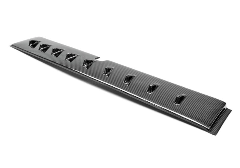 Seibon 08-10 Mitsubishi Evo 10 SA-Style Carbon Fiber Roof Fin Spoiler *excl Evo w/Sound Pack/Sunroof RFS0809MITEVOX-SA RFS0809MITEVOX-SA Photo - Primary
