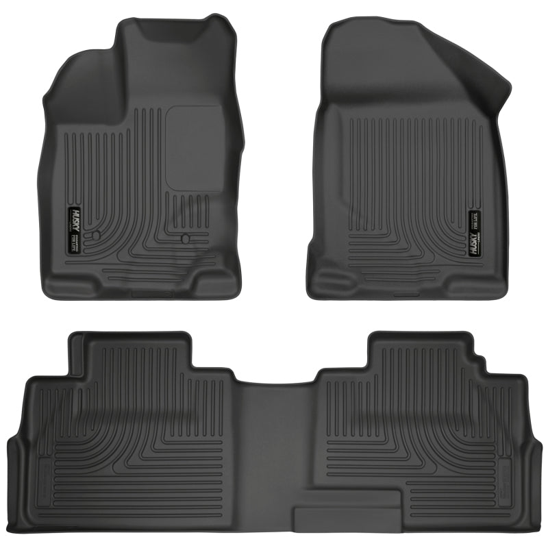 Husky Liners 07-13 Ford Edge / 07-13 Lincoln MKX Weatherbeater Black Front & 2nd 99761 Photo - Primary