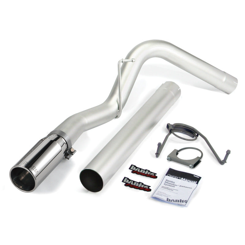 Banks Power 07-12 Dodge 6.7L SCLB-Mega Cab-SB Monster Exhaust Sys - SS Single Exha 49764 Photo - Primary