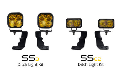 Diode Dynamics 15-21 Subaru WRX/STi Sport SS3 LED Ditch Light Kit - Yellow Combo DD6613 DD6613 User 7