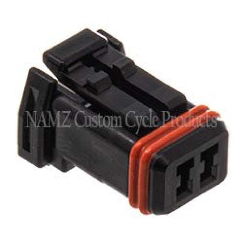 NAMZ JAE MX-1900 2-Position Female Black Socket Housing (HD 72906-11) NJ-2S51 NJ-2S51 Photo - Primary