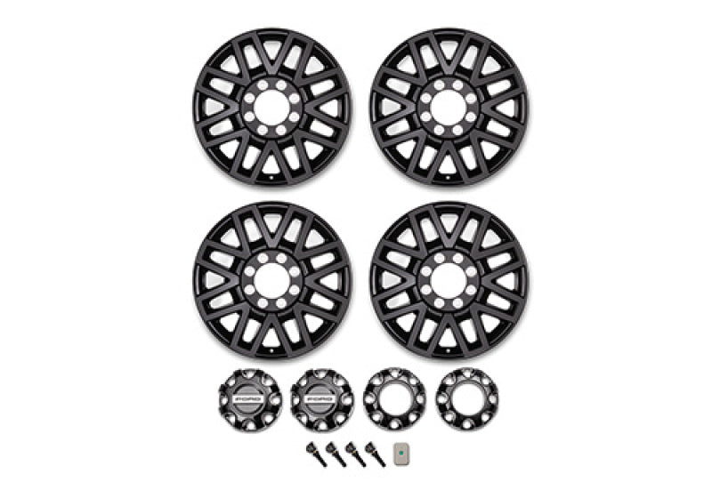 Ford Racing 23-24 Super Duty 20x8in Premium Black Painted Aluminum Wheel M-1007K-SU2008EB2 M-1007K-SU2008EB2 User 1