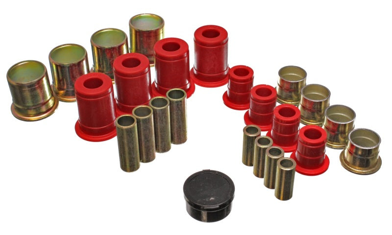 Energy Suspension Control Arm Bushing Set Red Chevrolet Monza All 1975-1980 3.3126R Photo - Primary