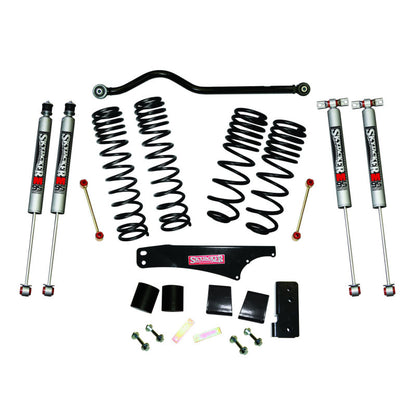 Skyjacker 2007-2018 Jeep Wrangler JK 4 Door 4WD Long Travel 3.5in-4in Lift Kit w/M95 Monotube Shocks JK40BPMLT JK40BPMLT Photo - Primary