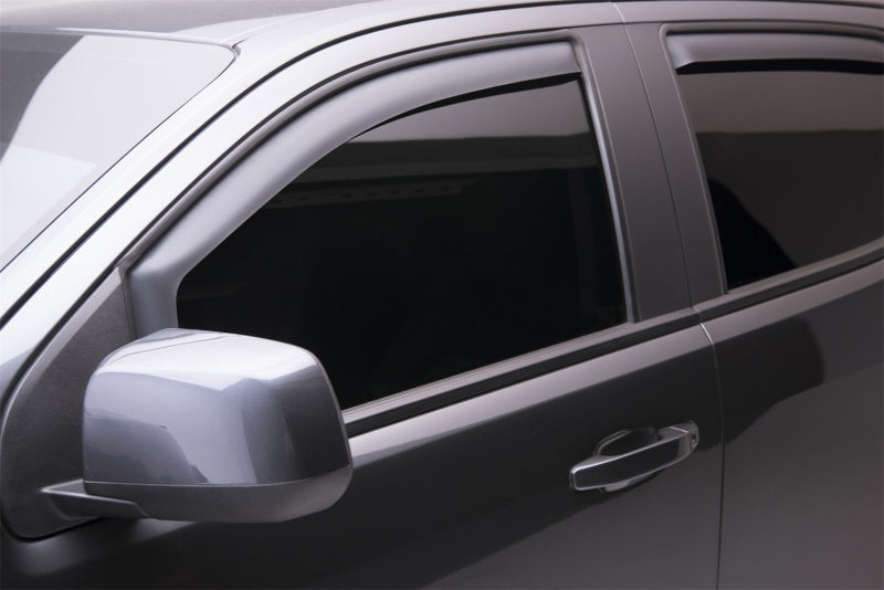 EGR 15 Chevy Colorado/GMC Canyon Crew Cab In-Channel Window Visors - Set of 4 - Matte (571395) 571395 571395 Photo - Mounted