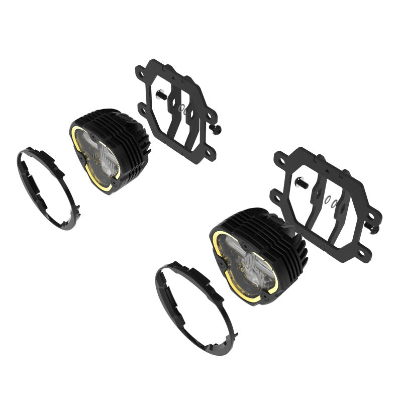 KC HiLiTES FLEX ERA 3 Dual Mode SAE Fog Lights - 2-Light Master Kit for Subaru Crosstrek/Forester 97150 97150 User 2