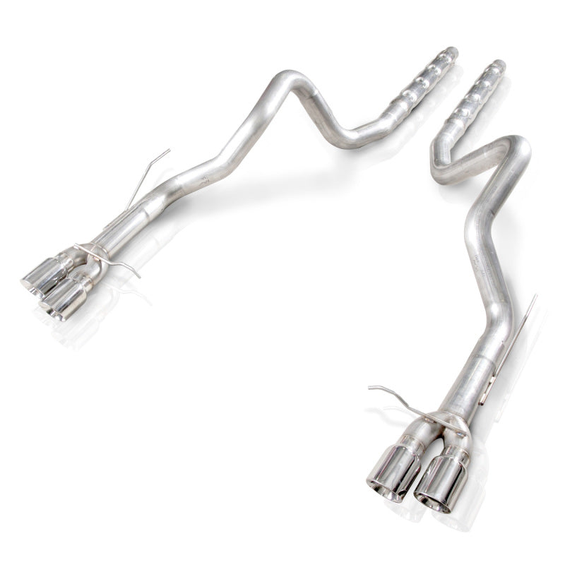Stainless Works 2013-14 Ford Shelby GT500 3in Catback Retro Chambered Mufflers Resonator Delete M14GTL M14GTL Photo - Primary