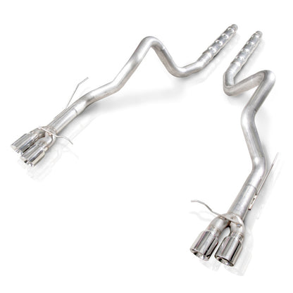 Stainless Works 2013-14 Ford Shelby GT500 3in Catback Retro Chambered Mufflers Resonator Delete M14GTL M14GTL Photo - Primary