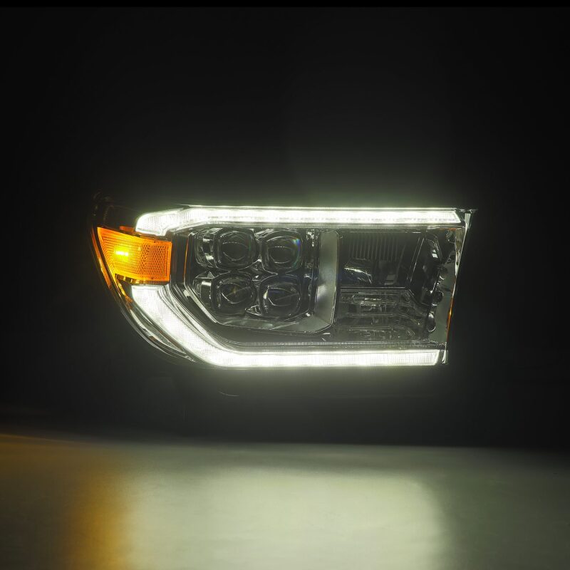 AlphaRex 07-13 Toyota Tundra / 08-17 Sequoia NOVA LED Proj HL Chrome w/Actv Light Seq. Sig + DRL 880819 880819 User 5