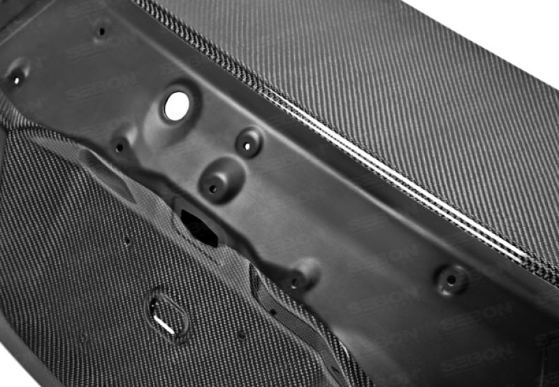 Seibon 12-13 Honda Civic 2dr OEM-Style Carbon fiber Trunk Lid TL1213HDCV2D TL1213HDCV2D Photo - Primary