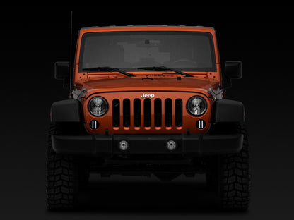Raxiom 07-18 Jeep Wrangler JK Axial Series LED Front Turn Signals (Smoked) J119943 J119943 Photo - Close Up