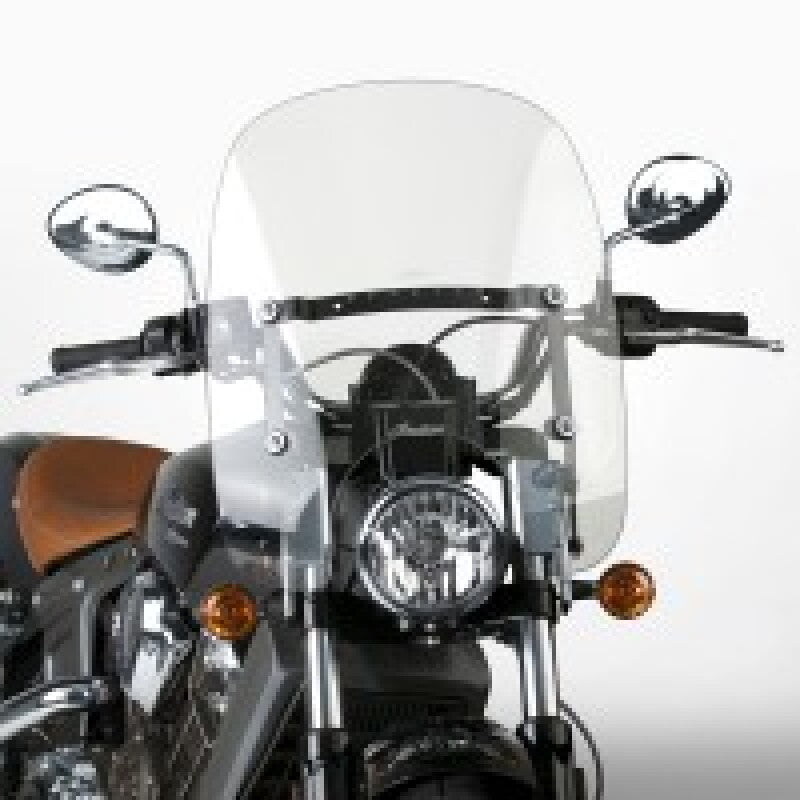 National Cycle 01-16 Hon/ 15+ Ind/ 05-09 Suz/ 10-18 Tri/ 03-15 Vic Spartan Windshield 17 in-Clear N21303 N21303 User 1