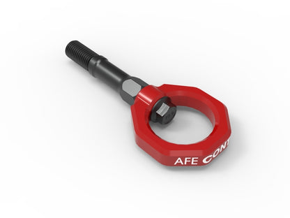 aFe 20-24 Chevrolet C8 Corvette Rear Tow Hook - Red 450-401015-R 450-401015-R Photo - Primary
