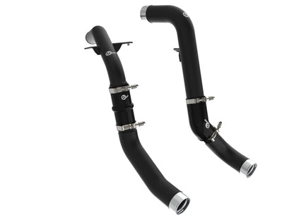 aFe RAM 1500 20-22 V6-3.0L (td) BladeRunner 2-1/2 in & 3in Aluminum Hot & Cold Charge Pipe Kit Black 46-20594-B 46-20594-B Photo - Primary