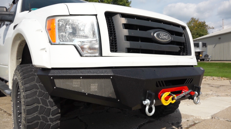 Fishbone Offroad 09-14 Ford F150 Front Bumper - Black FB22347 FB22347 Photo - lifestyle view