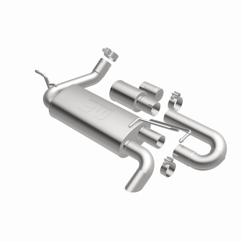 Magnaflow 07-18 Jeep Wrangler JK Overland Series Axle-Back Exhaust System 19668 19668 360 Degree Image Set