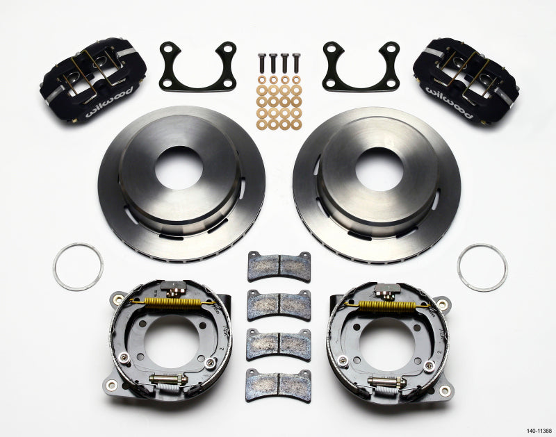 Wilwood Dynapro Low-Profile 11.00in P-Brake Kit Big Ford 2.36in Offset Currie 140-11388 140-11388 Photo - Primary