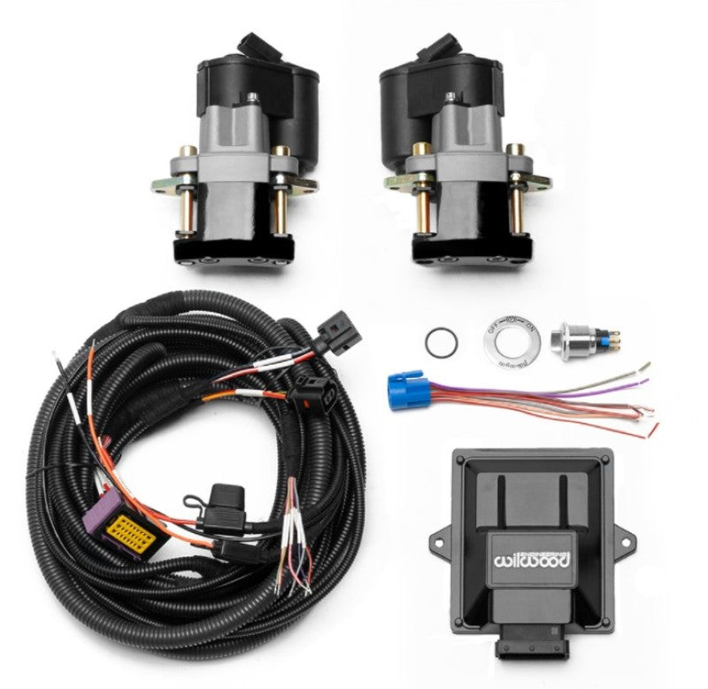Wilwood Electronic Parking Brake Rear Retrofit Brake Kit - Black Powder Coat Caliper 140-15979-BK 140-15979-BK User 1