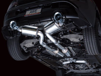 AWE Tuning AWE 2023 Nissan Z RZ34 RWD Touring Edition Catback Exhaust System w/ Chrome Silver Tips 3015-32400 3015-32400 Photo - Mounted