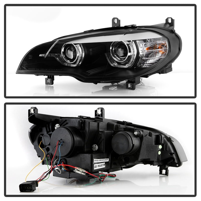 Spyder BMW X5 E70 07-10 Xenon/HID AFS High-Power LED Headlights - Black PRO-YD-BMWE7007AFSHIDAP-BK 5088239 5088239 Photo - Unmounted