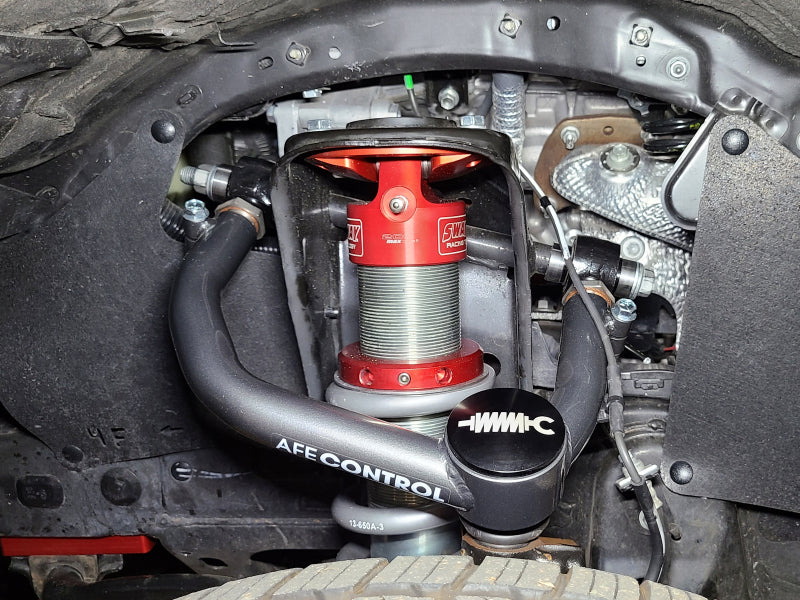 aFe Control 05-20 Tacoma Upper Control Arms - Gunmetal Grey 460-72T001-G 460-72T001-G Photo - Mounted