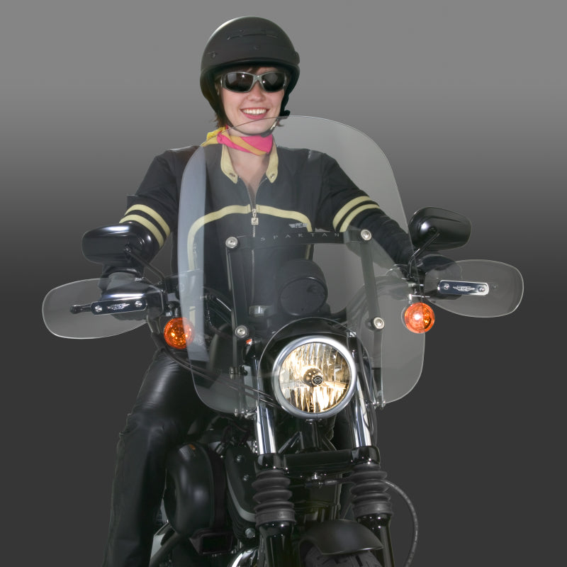 National Cycle 09-18 Harley Davidson XL 833-1200 Sportster Hand Deflectors-Lt Tint N5546 N5546 User 1