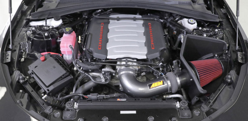 AEM Induction AEM 16-19 C.A.S Chevrolet Camaro SS V8-6.2L F/I Cold Air Intake 21-859C 21-859C Photo - Mounted