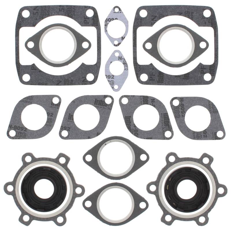 Vertex Pistons Vertex Gaskets 86-90 Arctic Cat Cheetah Complete Gasket Kit w/ Oil Seals 711063E 711063E Photo - Primary