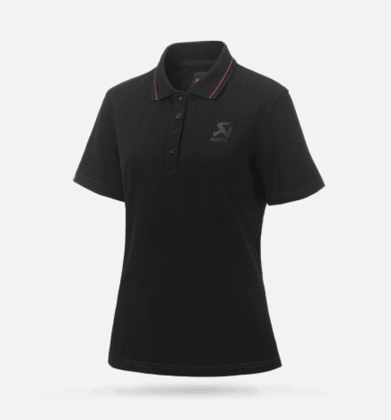 Akrapovic Corpo Polo Black Womens - XXL 802142