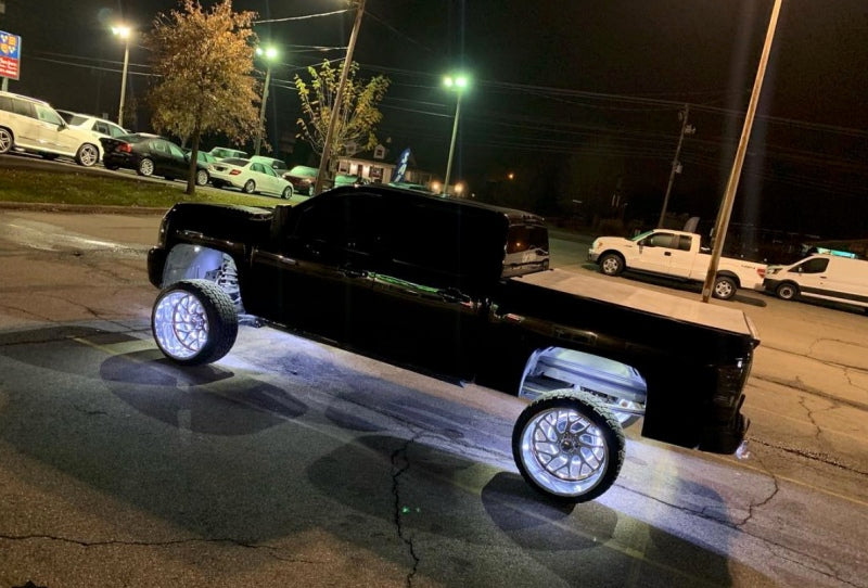 ORACLE Lighting Oracle LED Illuminated Wheel Rings - Double LED - White 4228-001 4228-001 Photo - lifestyle view