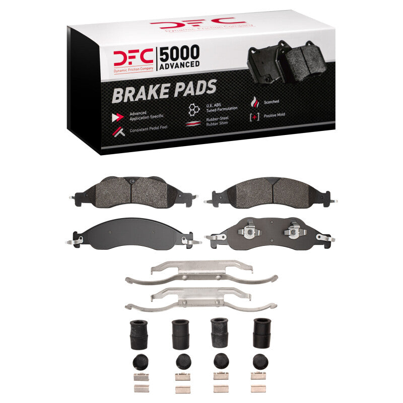 DFC DFC 5000 Advanced Semi Met Brake Pads Brakes, Rotors & Pads Brake Pads - OE main image