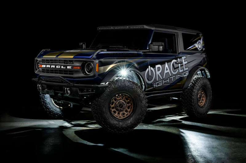 ORACLE Lighting Oracle Underbody RGB+W Wheel Well Rock Light Kit - 8 PCS - ColorSHIFT 5895-339-8 5895-339-8 Photo - lifestyle view