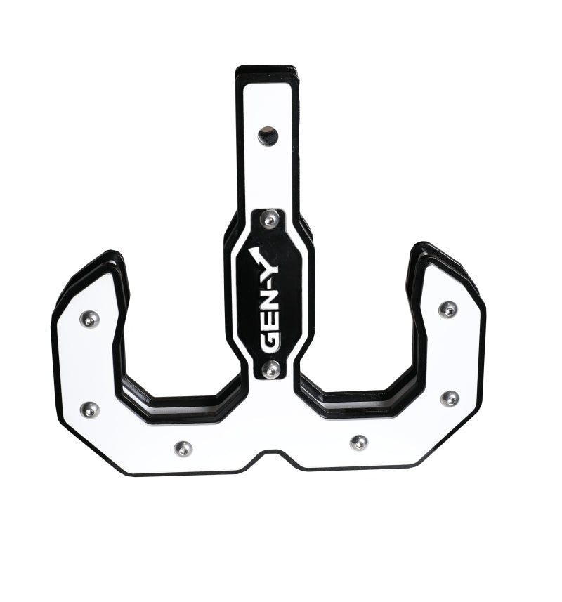 GEN-Y Hitch Gen-Y Hulk 2.0 16K Tow Hook 2in Shank - Black/White GH-0069-W GH-0069-W Photo - Primary