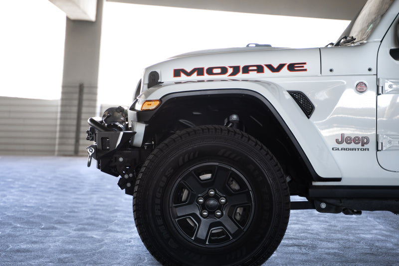 DV8 Offroad 18-23 Jeep Wrangler JL / 20-23 Jeep Gladiator JT FS-7 Mid-Width Winch Front Bumper FBJL-07 FBJL-07 Photo - Unmounted