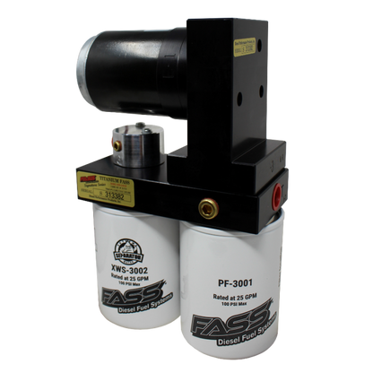 FASS Fuel Systems FASS 01-10 GM 2500/3500 Duramax 165gph Titanium Series Fuel Air Separation System TS C10 165G TSC10165G TSC10165G User 1