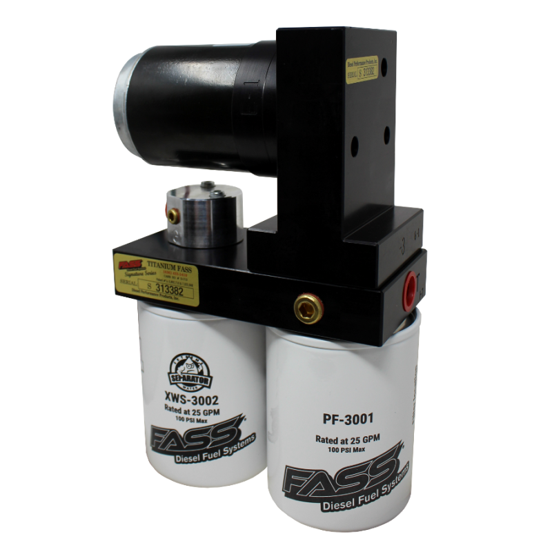 FASS Fuel Systems FASS 15-16 GM 2500/3500 Duramax 165gph Titanium Series Fuel Air Separation System TS C12 165G TSC12165G TSC12165G User 1