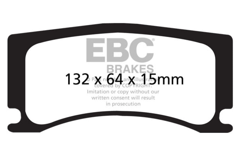 EBC Disc Brake Pad Set DP42112R Photo - Primary