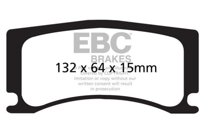 EBC Disc Brake Pad Set DP42112R Photo - Primary