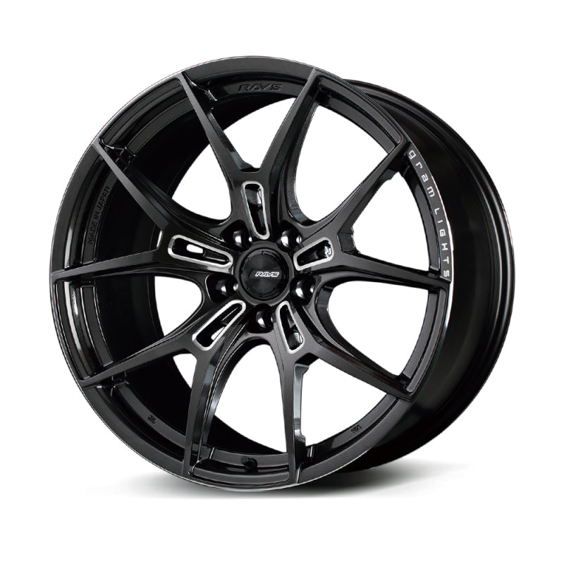Gram Lights 57FXZ 19x8.5 +32 5-112 Super Dark Gunmetal & Machining Rim Edge DC Wheel WGFZ232MH8F WGFZ232MH8F Photo - Primary