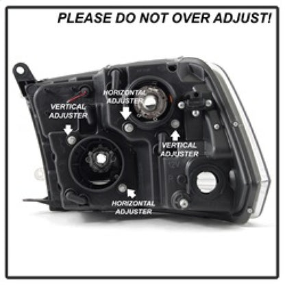 Spyder 09-16 Dodge Ram 1500 V2 Projector Headlights - Halogen - DRL - Chrome (PRO-YD-DR09V2-LBDRL-C) 5084828 5084828 Photo - Unmounted
