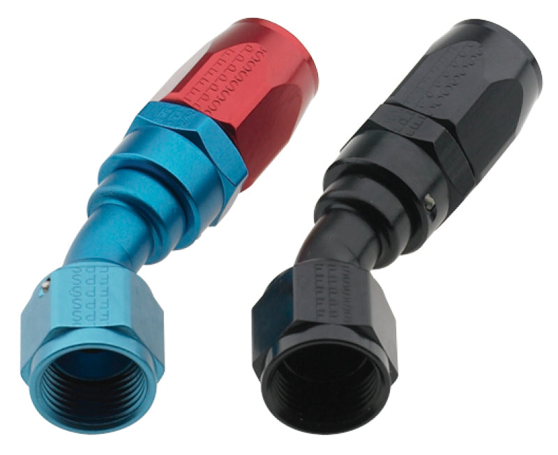 Fragola -4AN x 30 Degree Pro-Flow Hose End - Black 223004-BL 223004-BL Photo - Primary