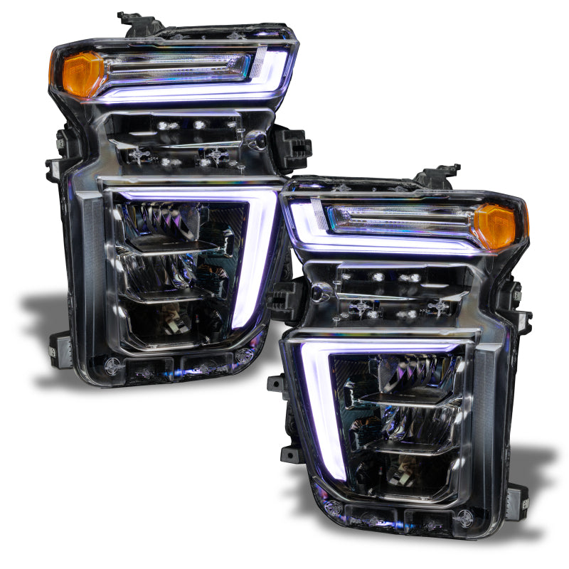 ORACLE Lighting Oracle 20-21 Chevy Silverado 2500 RGB+W Headlight DRL Upgrade Kit - ColorSHIFT w/ Simple Controller 1452-504 1452-504 Photo - Close Up