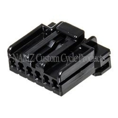 NAMZ AMP Multilock 6-Position Female Wire Plug Housing (HD 73156-96BK) NA-174923-2 NA-174923-2 Photo - Primary