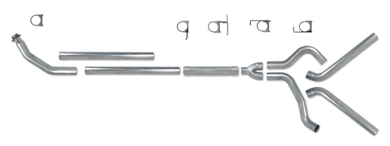 Diamond Eye Performance Diamond Eye KIT 4in TB MFLR RPLCMENT PIPE DUAL AL: 94-02 DODGE CUMMINS 5.9L K4214A-RP K4214A-RP Photo - Primary
