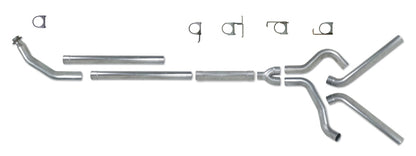 Diamond Eye Performance Diamond Eye KIT 4in TB MFLR RPLCMENT PIPE DUAL AL: 94-02 DODGE CUMMINS 5.9L K4214A-RP K4214A-RP Photo - Primary