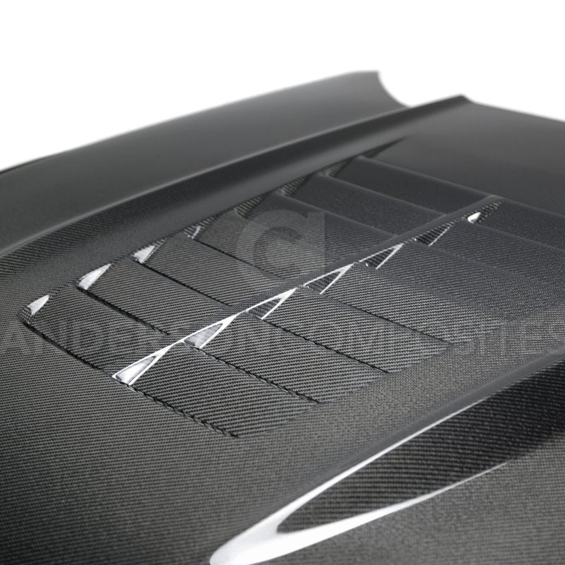 Anderson Composites 15-17 Ford Mustang Double Sided Type-GT5 Carbon Fiber Hood AC-HD15FDMU-GT5-DS AC-HD15FDMU-GT5-DS User 3