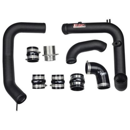 Injen 15-17 Volkswagen GTI (MK7) 2.0L Turbo TSI Aluminum Intercooler Piping Kit - Black SES3078ICPBLK SES3078ICPBLK Photo - Unmounted