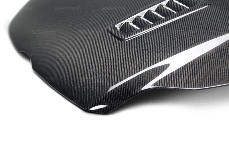 Seibon 12-13 Ford Focus RS-Style Carbon Fiber Hood HD1213FDFO-RS HD1213FDFO-RS Photo - Primary